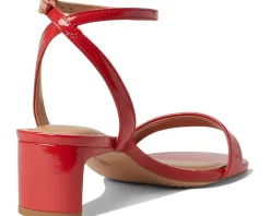 Vince Camuto Lylah Kitten Heel Ankle Strap Sandals Salsa