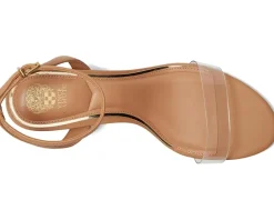 Women Vince Camuto Lylahs Kitten Heel Ankle Strap Sandals