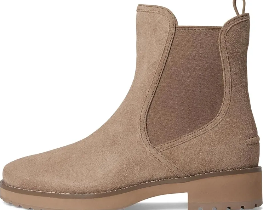 Cole Haan Lyndon Waterproof Chelsea Booties Irish Coffee Suede Waterproof Outlet