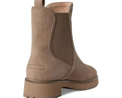 Cole Haan Lyndon Waterproof Chelsea Booties Irish Coffee Suede Waterproof Outlet