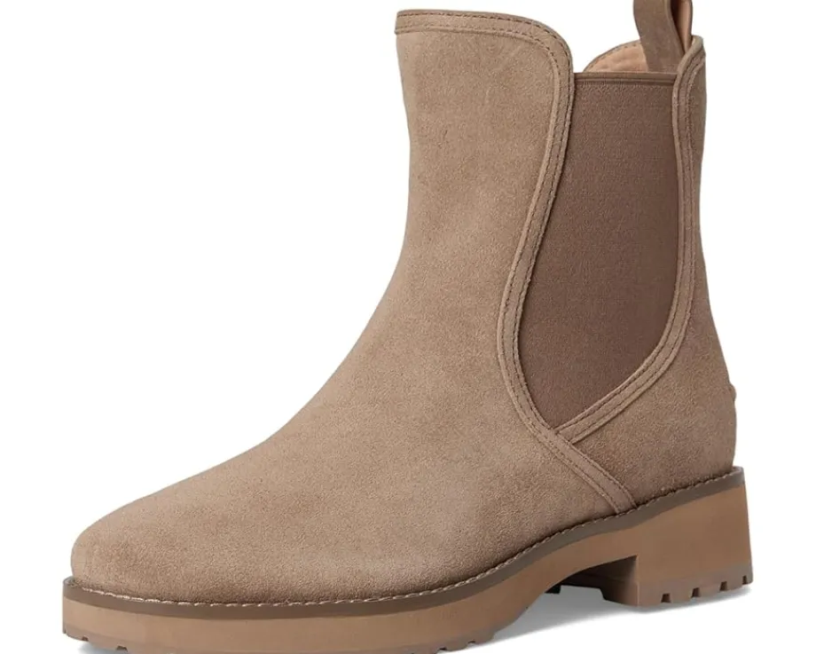 Cole Haan Lyndon Waterproof Chelsea Booties Irish Coffee Suede Waterproof Outlet