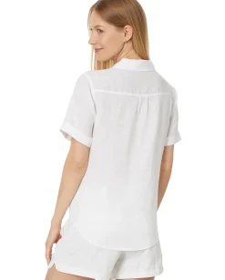 Lilly Pulitzer Lynnie Button-Down Resort White Best