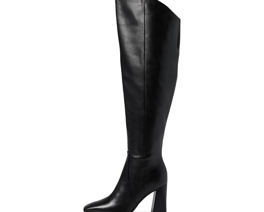 Naturalizer Lyric - Wide Calf Black Leather