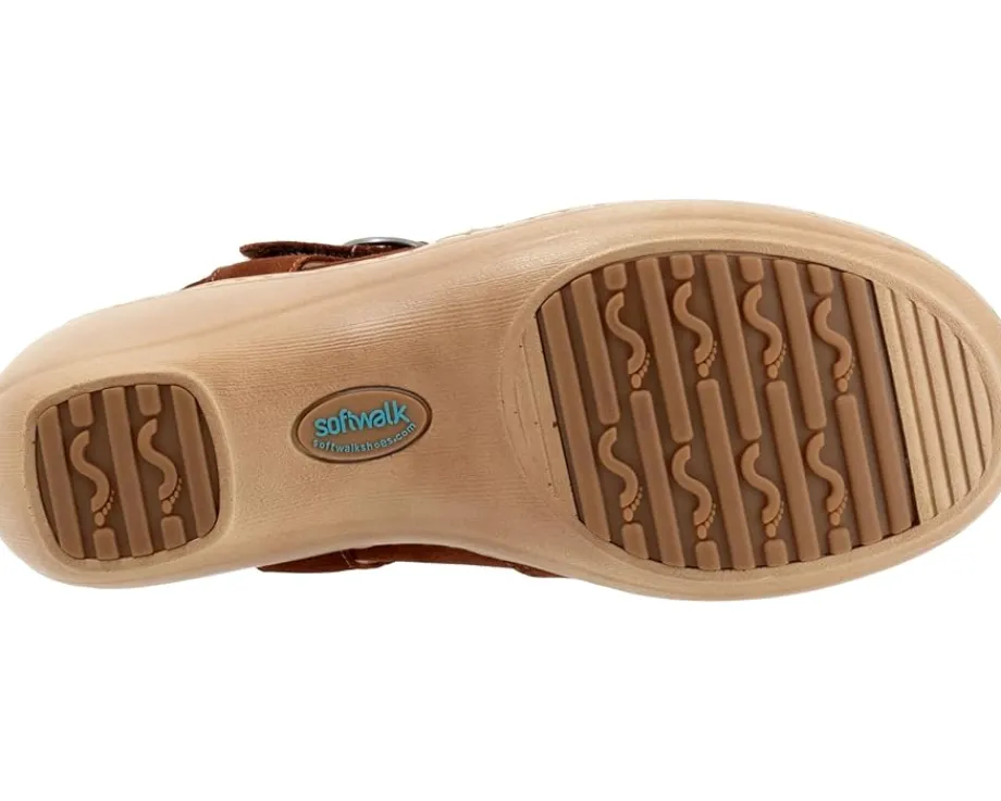 SoftWalk Mabelle Chesnut Suede Discount