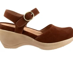 SoftWalk Mabelle Chesnut Suede Discount