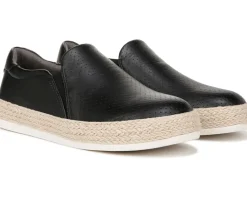 Dr. Scholl's Madison Sun Espadrille Sneaker Black Smooth Discount