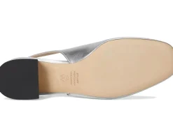 Stuart Weitzman Maeve Slingback 35 Silver Best