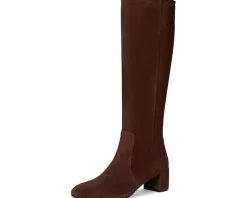 Stuart Weitzman Maeve Zip Boots Walnut Discount