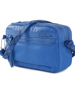 Hedgren Maia Small Crossover 2 Compartment RFID Creased Strong Blue Online