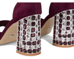 Dune London Majestical Burgundy Suede Sale