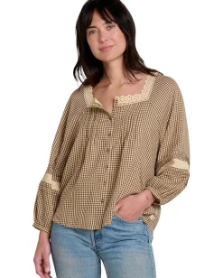 Women Toad&Co Manzana Peasant Long Sleeve Shirt