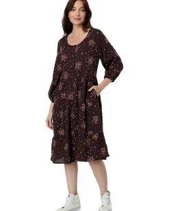 Women Toad&Co Manzana Tiered Long Sleeve Dress