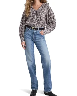 Madewell Marciana Top Chocolate Raisin New