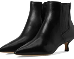 Cole Haan Marcy Chelsea Bootie Black Leather New