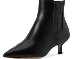 Cole Haan Marcy Chelsea Bootie Black Leather New