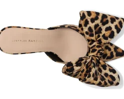 Loeffler Randall Margot Bow Mule Leopard
