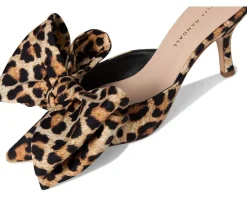 Loeffler Randall Margot Bow Mule Leopard