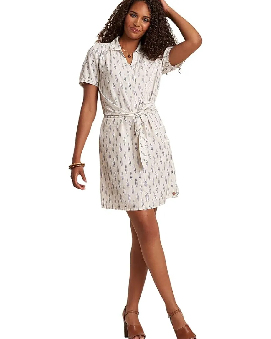 Hatley Margot Dress - Mini Ikat Natural New