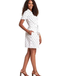 Hatley Margot Dress - Mini Ikat Natural New