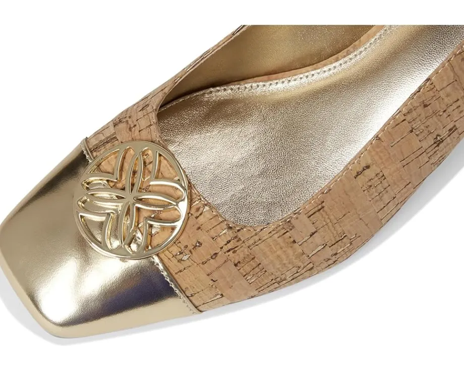 Women Lilly Pulitzer Mari Cork Slingback Pumps