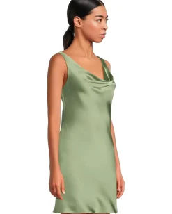 Norma Kamali Maria Mini Dress Vintage Green Online