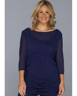 Women Kiyonna Marie Mesh Top