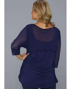 Women Kiyonna Marie Mesh Top