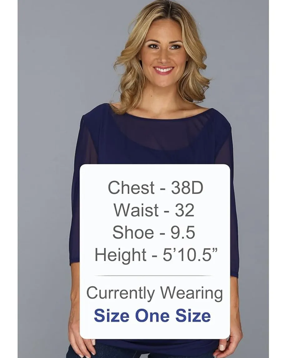 Women Kiyonna Marie Mesh Top