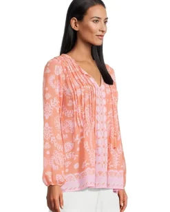 Women Lilly Pulitzer Marilina Long Sleeve Tunic