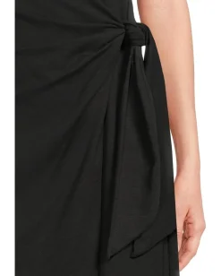 Tommy Bahama Marina Sarong Tie Dress Black Best
