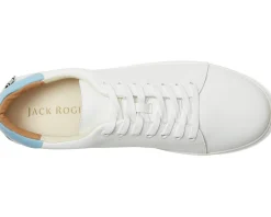 Jack Rogers Marina Sneakers White/Aqua Sky Hot