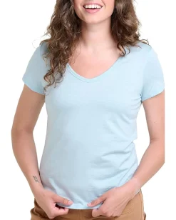 Toad&Co Marley Short Sleeve V Tee Skyway Sale