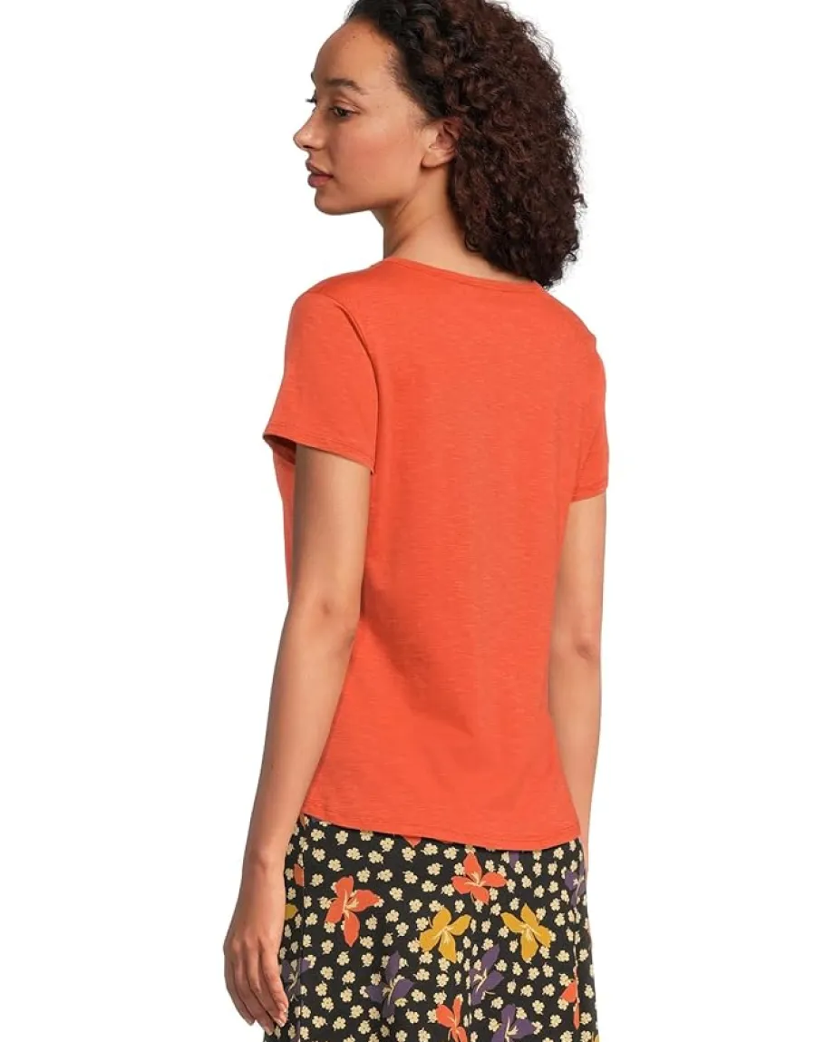 Women Toad&Co Marley Short Sleeve V Tee