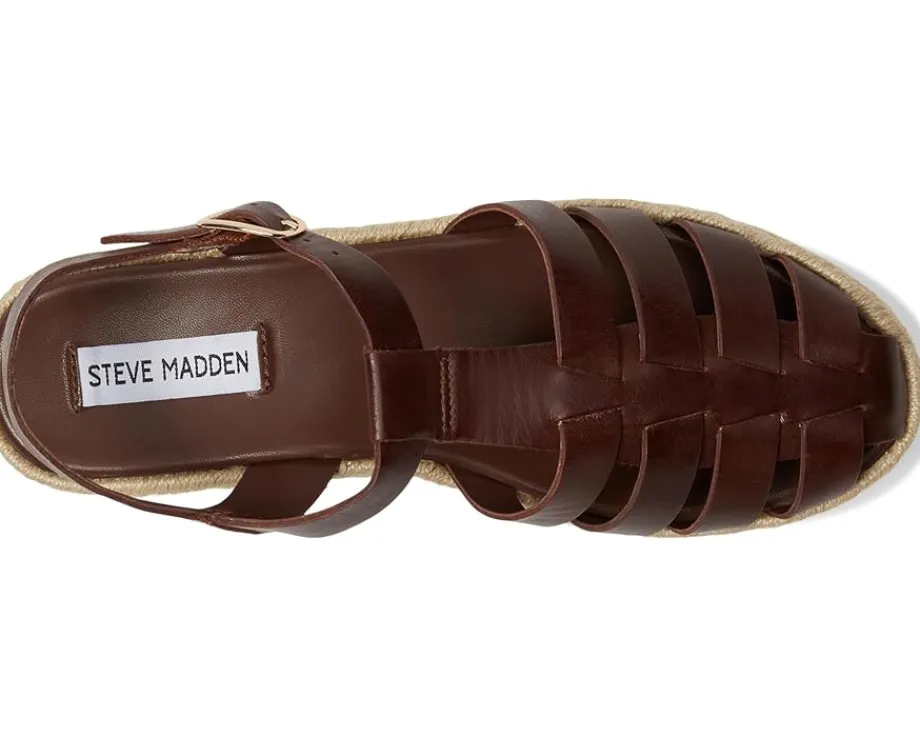 Steve Madden Marlin Brown Leather New