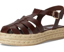 Steve Madden Marlin Brown Leather New