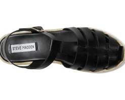 Steve Madden Marlin Black Leather Online