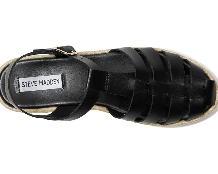 Steve Madden Marlin Black Leather Online