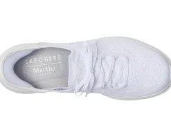 SKECHERS Martha Stewart - Ultra Flex 3.0 -Back On Track - HANDS FREE SLIP-INS White Hot