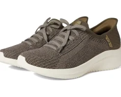 SKECHERS Martha Stewart - Ultra Flex 3.0 - Day Light Hands Free Slip-Ins Olive Hot
