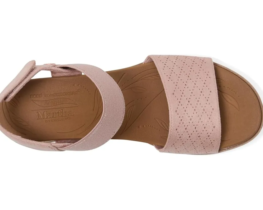 BOBS from SKECHERS Martha Stewart Arch Fit Beach Kiss-Beyond Chic Rose Clearance