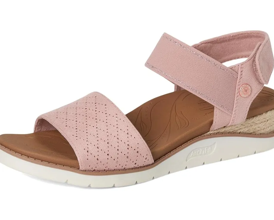 BOBS from SKECHERS Martha Stewart Arch Fit Beach Kiss-Beyond Chic Rose Clearance