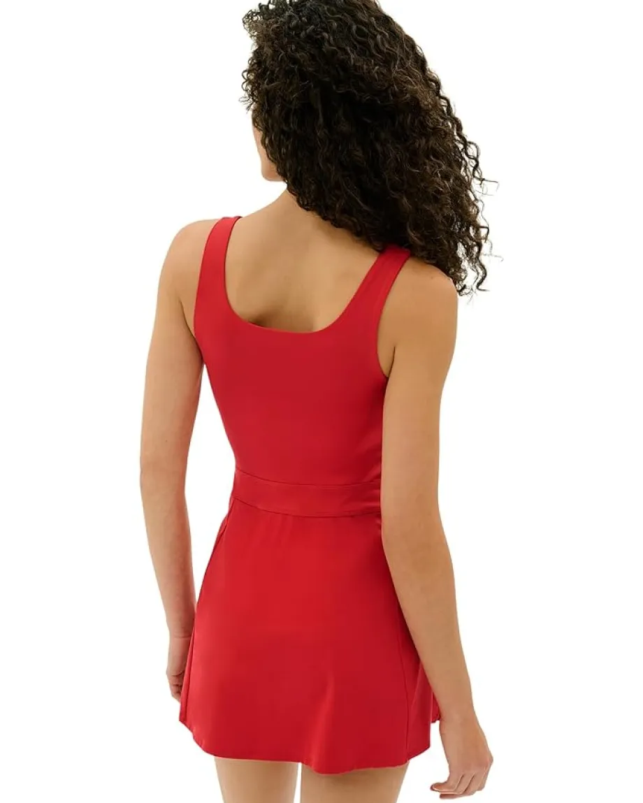 Splits59 Martina Rigor Dress Pirate Red Clearance