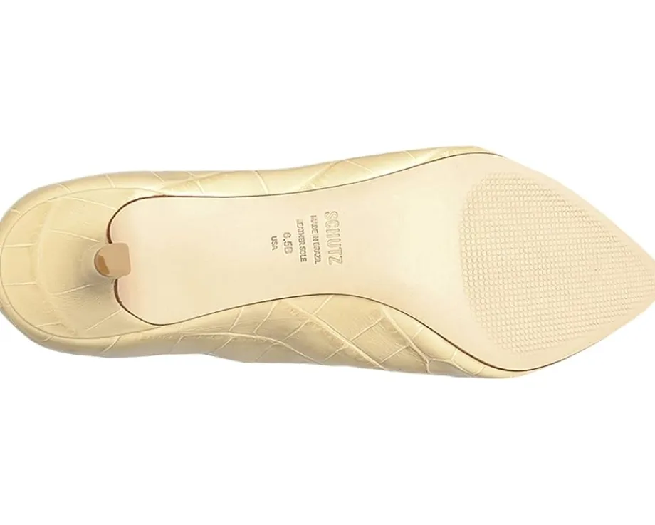 Schutz Maryana Lo Almond Buff Outlet