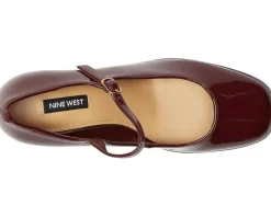 Nine West Maryj Dark Red Patent Outlet