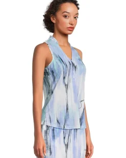 Women Jamie Sadock Matrix Print Sleeveless Top