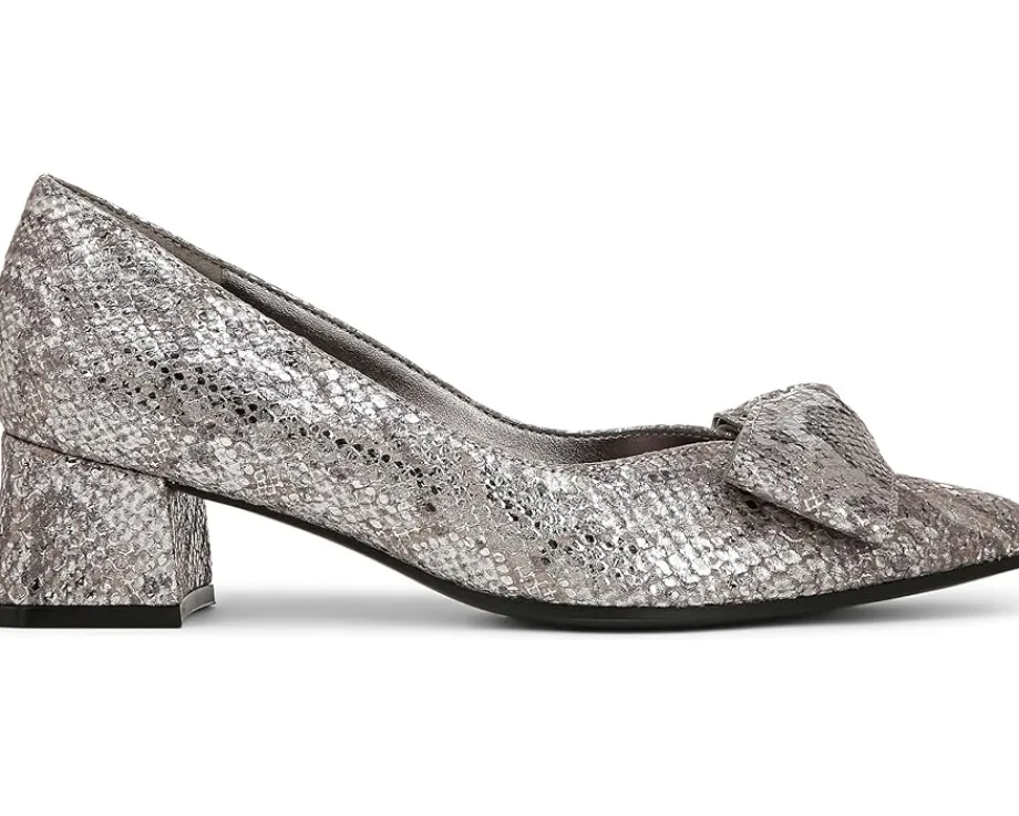 Naturalizer Mavis Silver Leather New