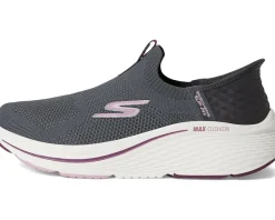 SKECHERS Max Cushioning Elite 2.0 Eternal Hands Free Slip-Ins Charcoal/Burgundy New
