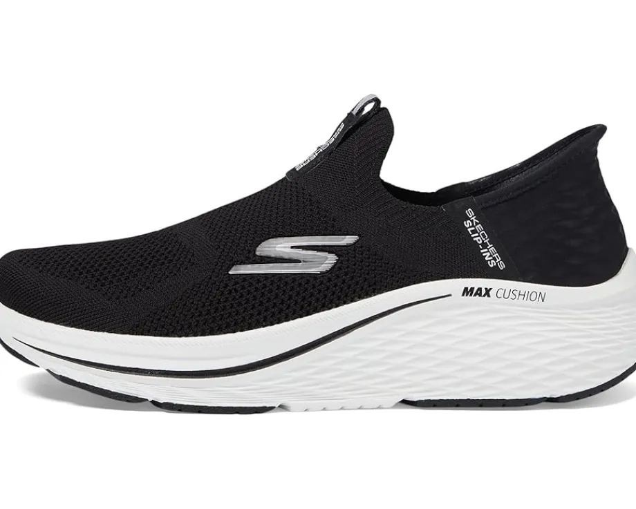 SKECHERS Max Cushioning Elite 2.0 Eternal Hands Free Slip-Ins Black/White Outlet