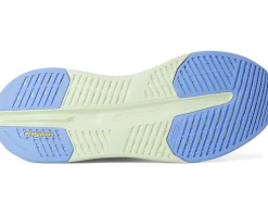 SKECHERS Max Cushioning Glide Step Hartford Hands Free Slip-Ins Gray/Lime New