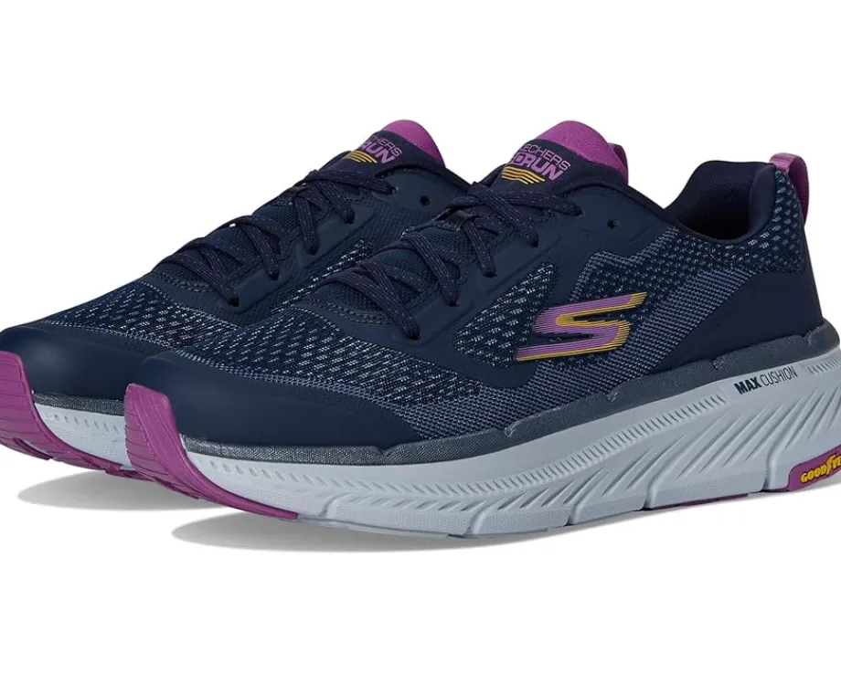 SKECHERS Max Cushioning Premier 2.0 Navy/Purple Outlet